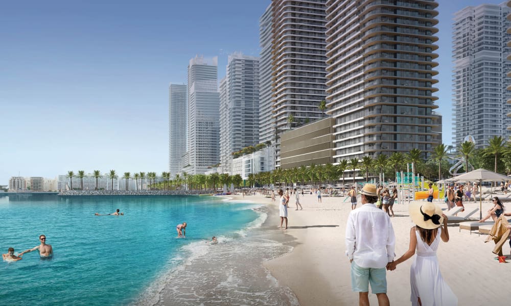 Dubai beachfront residences